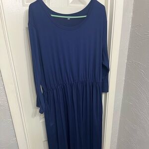 Blue Maxi Dress